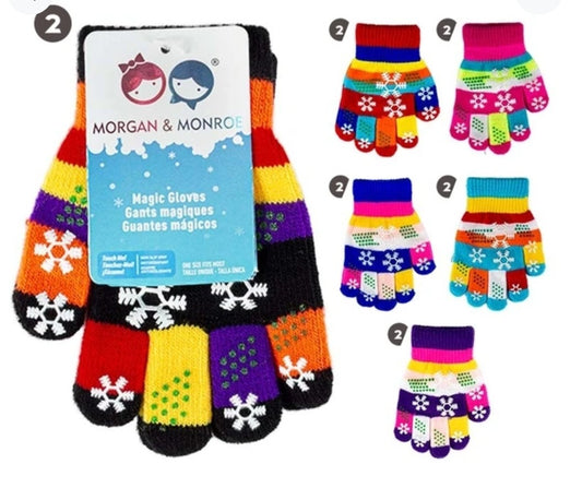 Morgan & Monroe Winter Gloves Kids Snowflake