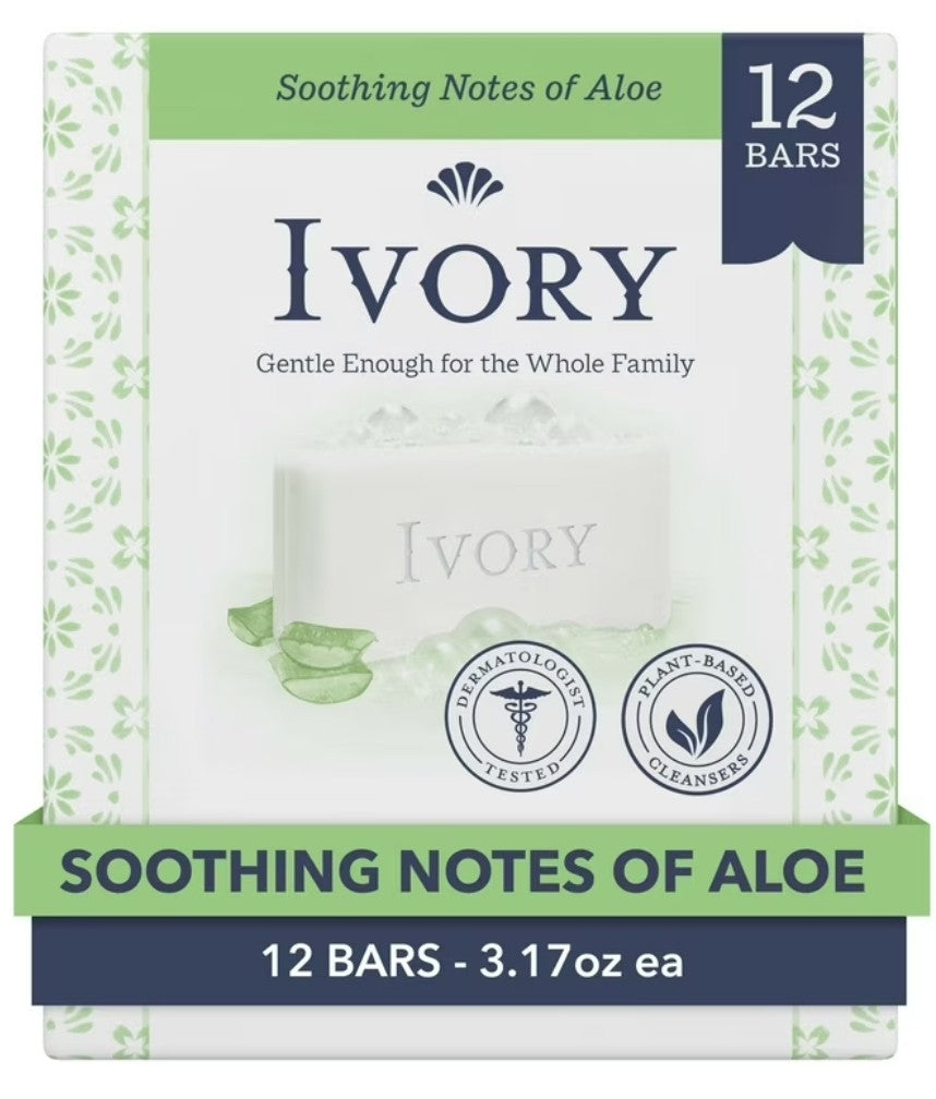 Ivory S/Bar 3.1Oz 12ct