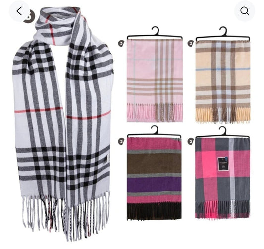 Thermaxxx Ladie's Scarf Plaid Stripes HD
