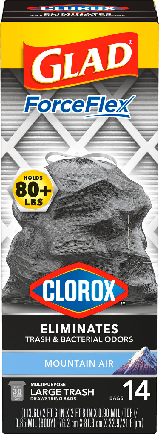 Glad Forceflex Trash 30Gallon