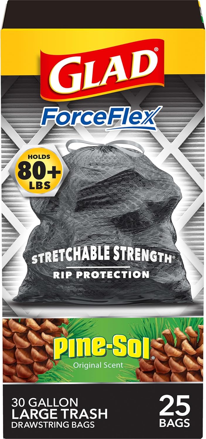 Glad Forceflex Trash 30Gallon