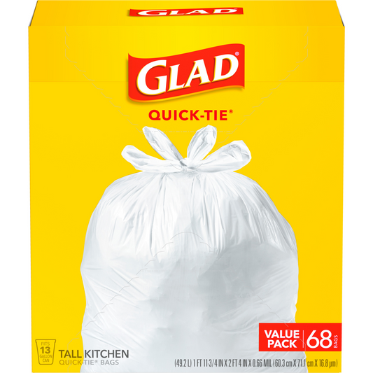 GLAD Tall Kitchen 13 Gallon