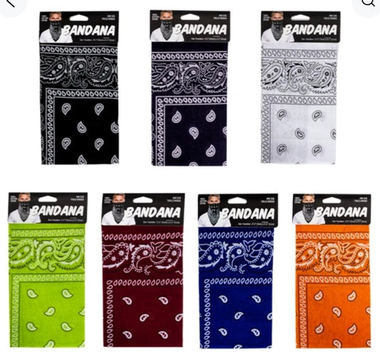 Bandana Assorted Colors
