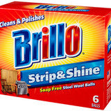 Brillo Steel Wool Pads 24/6ct