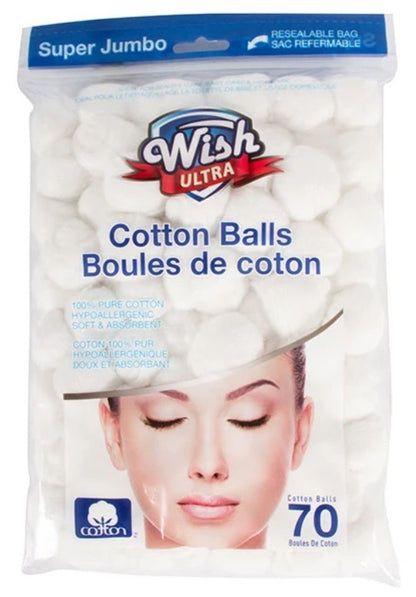 Cosmetic Cotton Balls and Pads (Package May Vary)