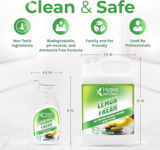 Hygea Natural All Purpose Cleaner (Ready To Use) - Lemon Fresh