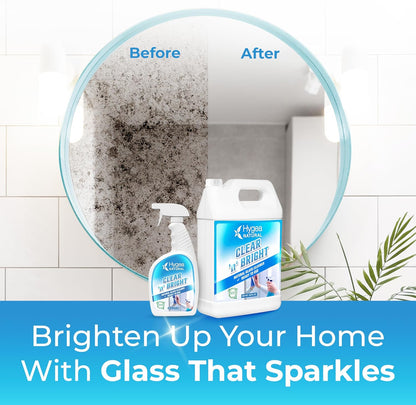 Hygea Natural Clear 'n' Bright Glass Cleaner (Ready To Use)