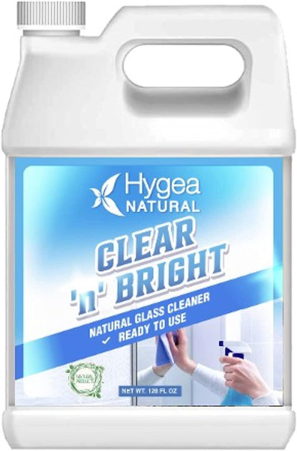 Hygea Natural Clear 'n' Bright Glass Cleaner (Ready To Use)