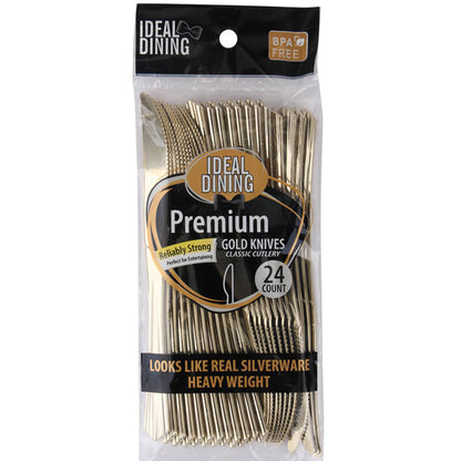 Ideal Dining Heavy Duty Premium Plastic Cutlery