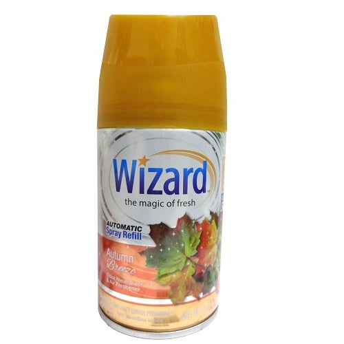 Wizard The Magic of Fresh Odor Neutralizer & Air Freshener Automatic Spray Refill 12/5oz.