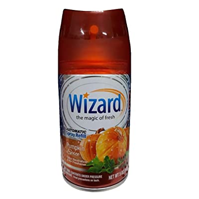 Wizard The Magic of Fresh Odor Neutralizer & Air Freshener Automatic Spray Refill 12/5oz.