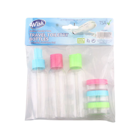 Wish Toiletry Bottle Set 7ct