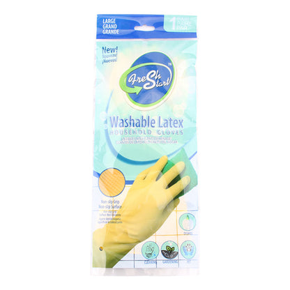 Fresh Start Latex Gloves - 1 pair 24/1ct