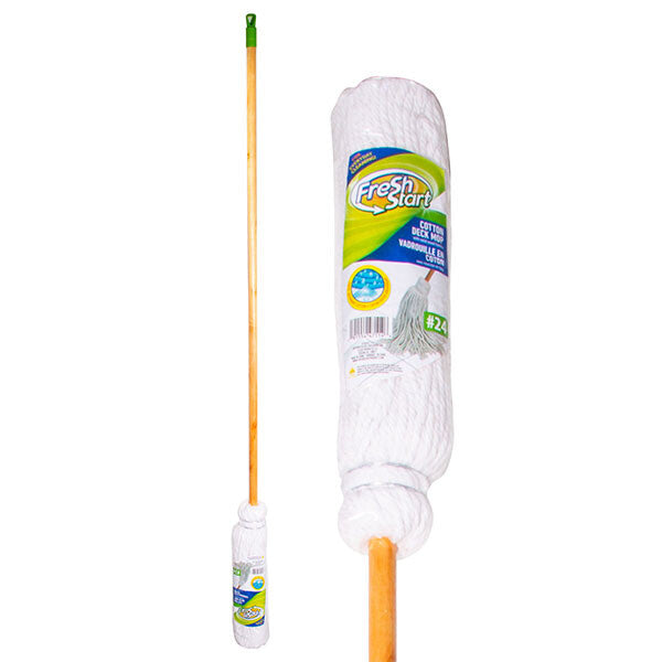 Fresh Start Cotton Deck Mop