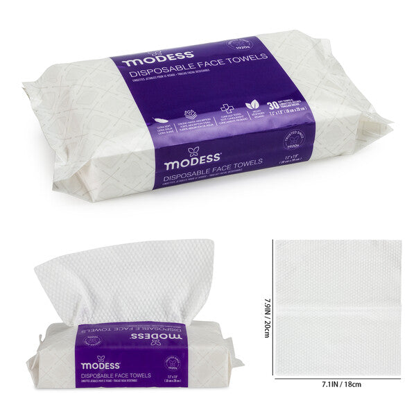 Modess Disposable Face Towels