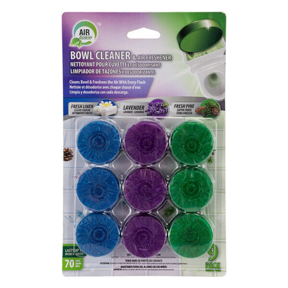 Air Fusion Toilet Bowl Cleaner 9pk