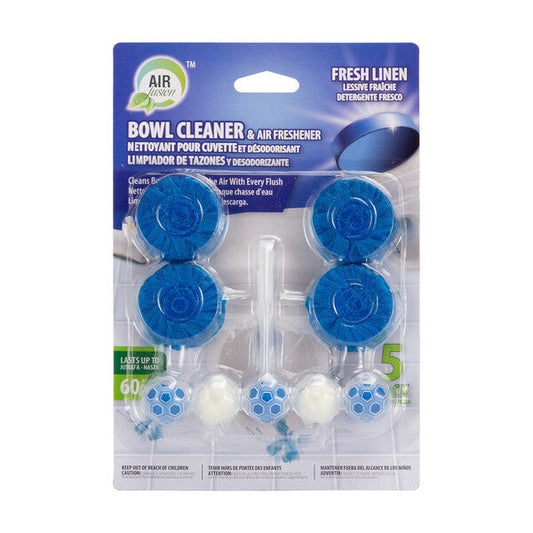 Air Fusion Toilet Bowl Cleaner 4pk+1pk