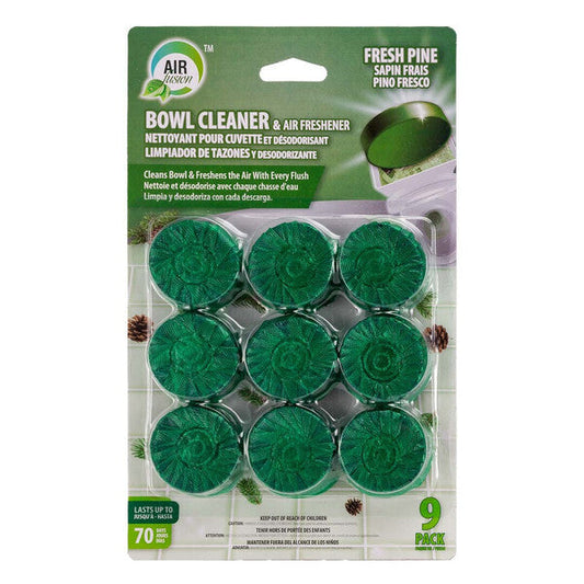 Air Fusion Toilet Bowl Cleaner 9pk