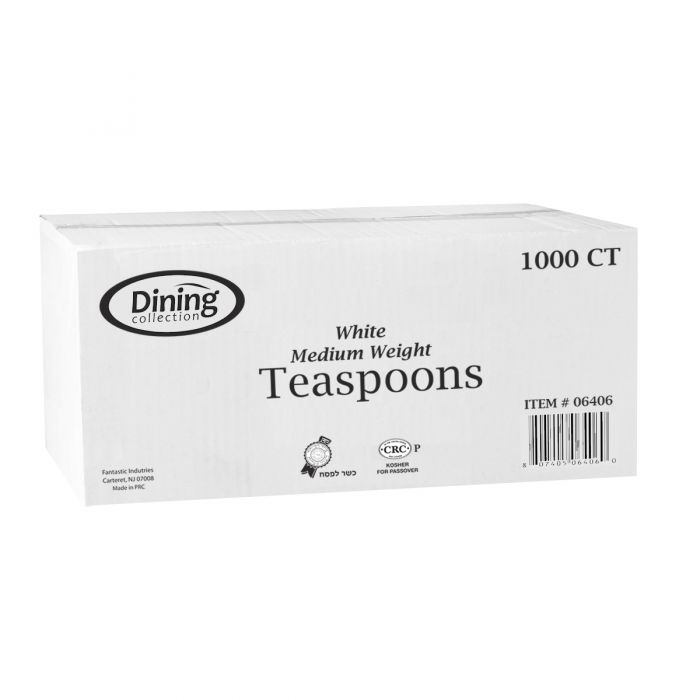 Dining Collection Plastic Cutlery 1000CT - White