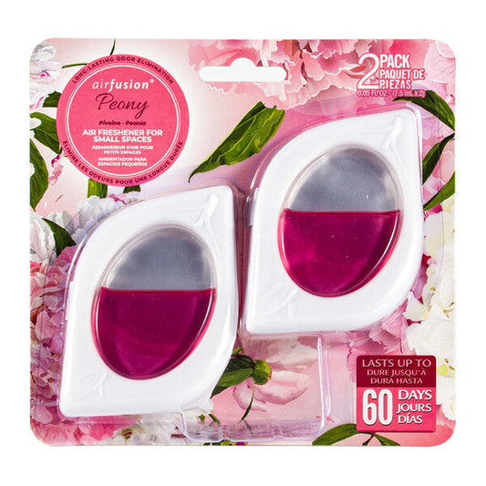 Air Fusion Air Freshener 2 Pack 7.5ml Peony