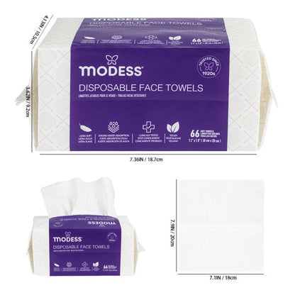 Modess Disposable Face Towels