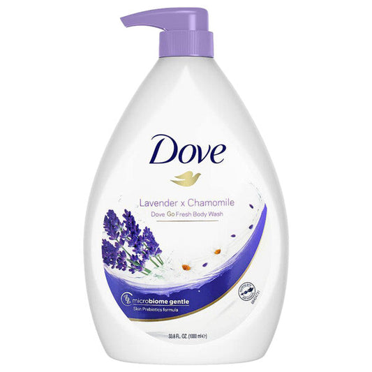 Dove Body Wash 1L (33.8oz) With Pump
