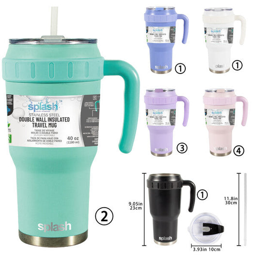 Splash Bottle Stainless Steel Double Wall Insulated