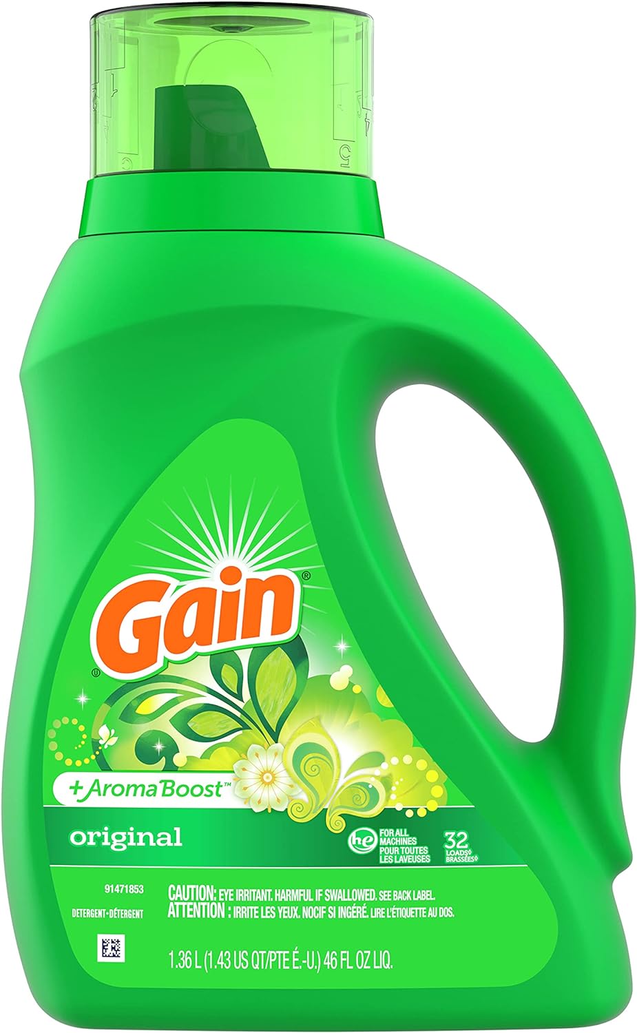 Gain + Aroma Boost Liquid Detergent