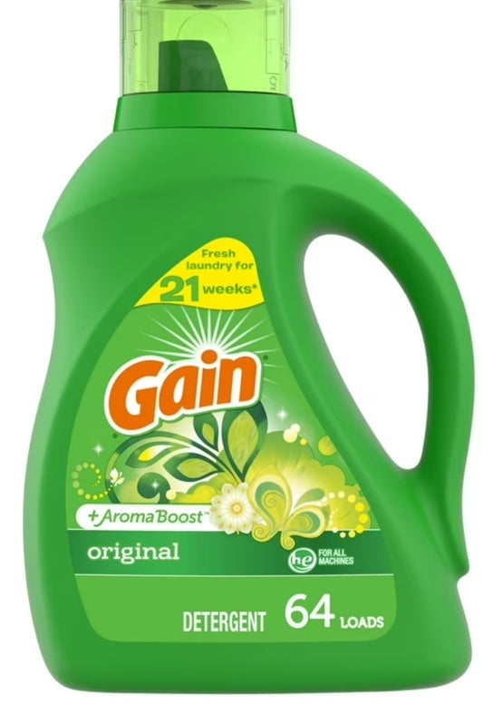 Gain + Aroma Boost Liquid Detergent