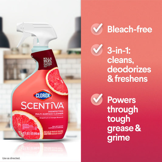 Clorox Scentiva Multi-Surface Disinfecting Cleaner 24oz