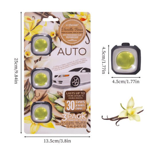 Air Fusion Air Freshener Clips 3 Pack