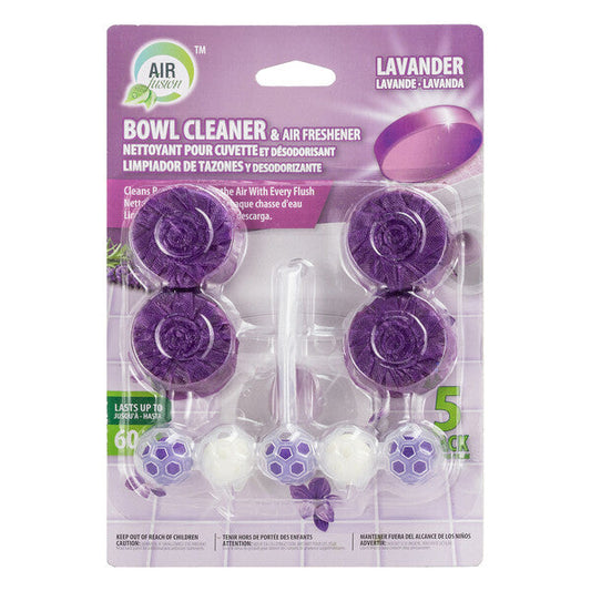 Air Fusion Toilet Bowl Cleaner 4pk+1pk
