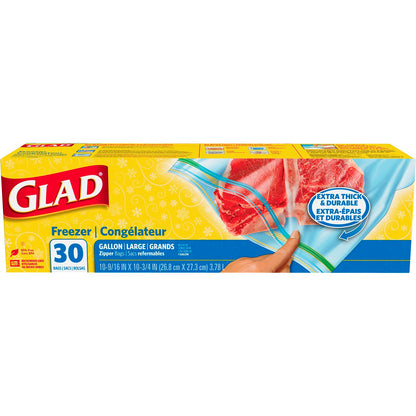 GLAD Zipper Bags