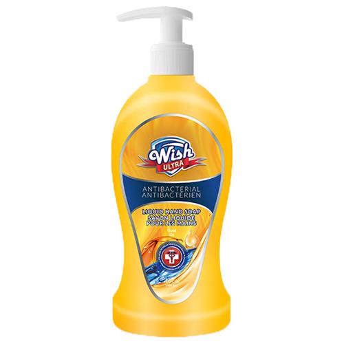 Wish Ultra Antibacterial H/Soap 13.5Oz W/Pump Gold