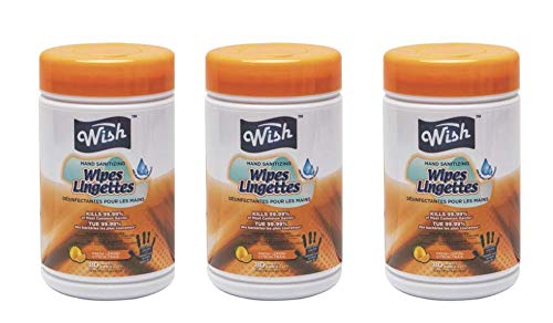 Wish Hand Sanitizing Wipes