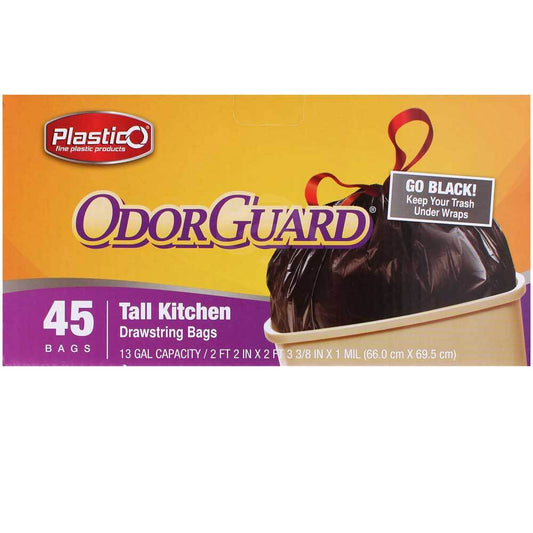 Plastico Extra Strong Drawstring Trash Bags
