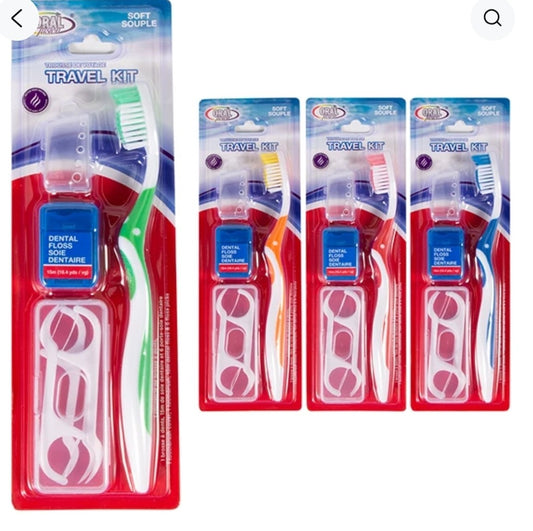 Oral Fusion Care Kit Soft Brush 1CT