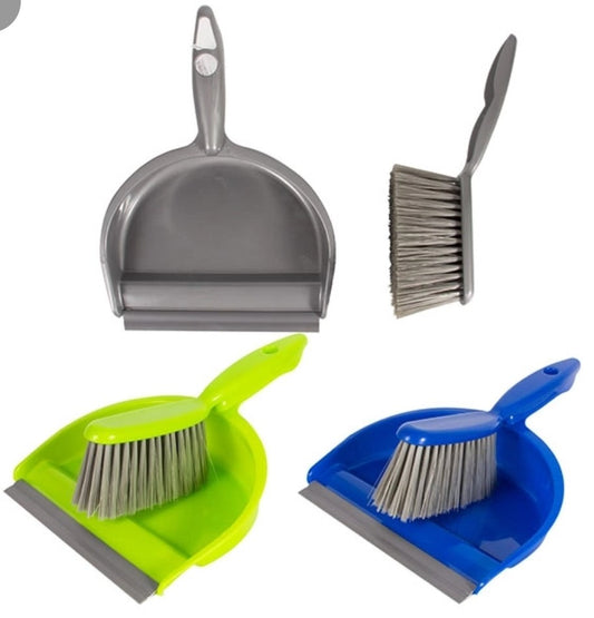 Fresh Start Plastic Dustpan Set 24/1ct