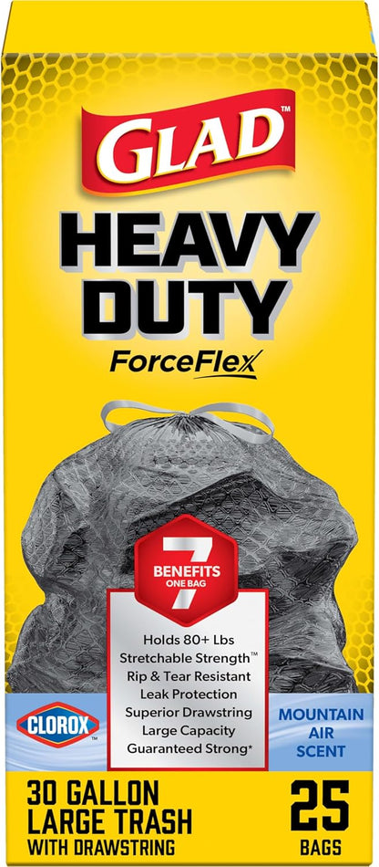 Glad Forceflex Trash 30Gallon