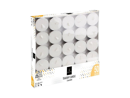Tealight Candles 2.5 Hours Unscented