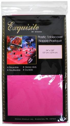 Plastic Table Cover 54"x108"