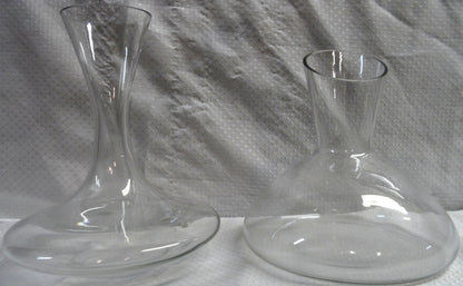 Wine Bottle Cover and Glass Decanters