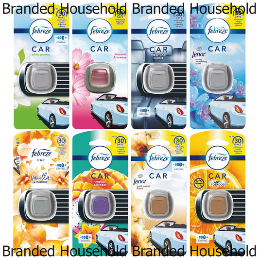 Febreze Car Vent Clips Air Freshener 3ct 8/.06oz