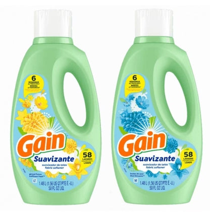 Gain Fabric Softener Liquid 50oz.