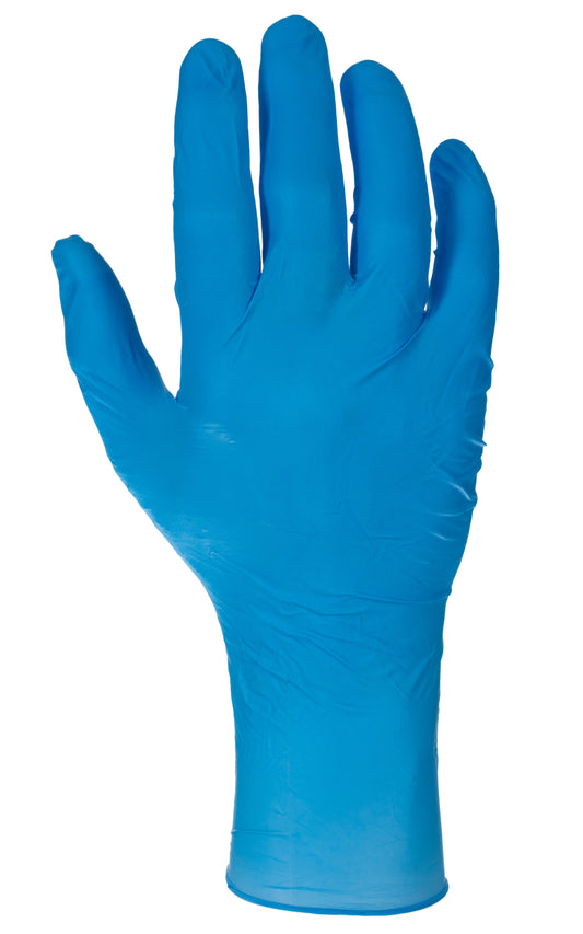 Nitrile Powder Free Exam Gloves 10/100ct - Blue (Package May Vary)