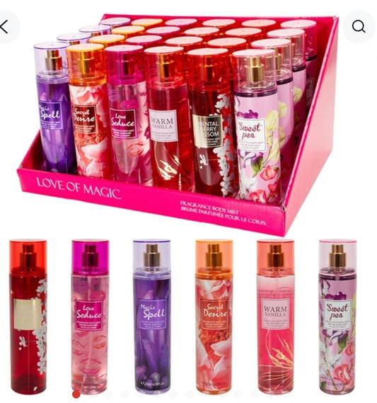 Women's Fragrance Body Mist 8oz